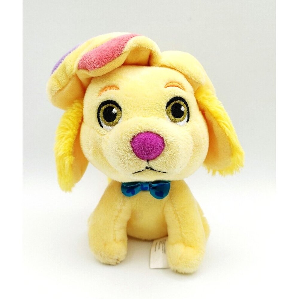 Fisher Price Sunny Day Show Dog Doodle Plush Yellow 6" Sitting 2017